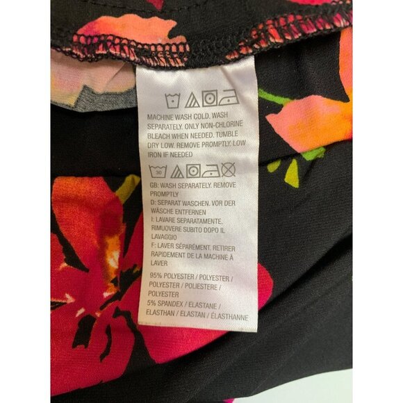 Susan Graver Womens Floral Print Pants - Picture 7 of 7